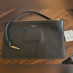 Coach New York Zip Pouch - Black